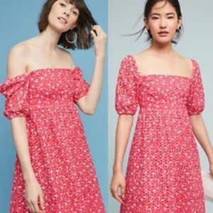 ANTHROPOLOGIE Maeve eyelet dress